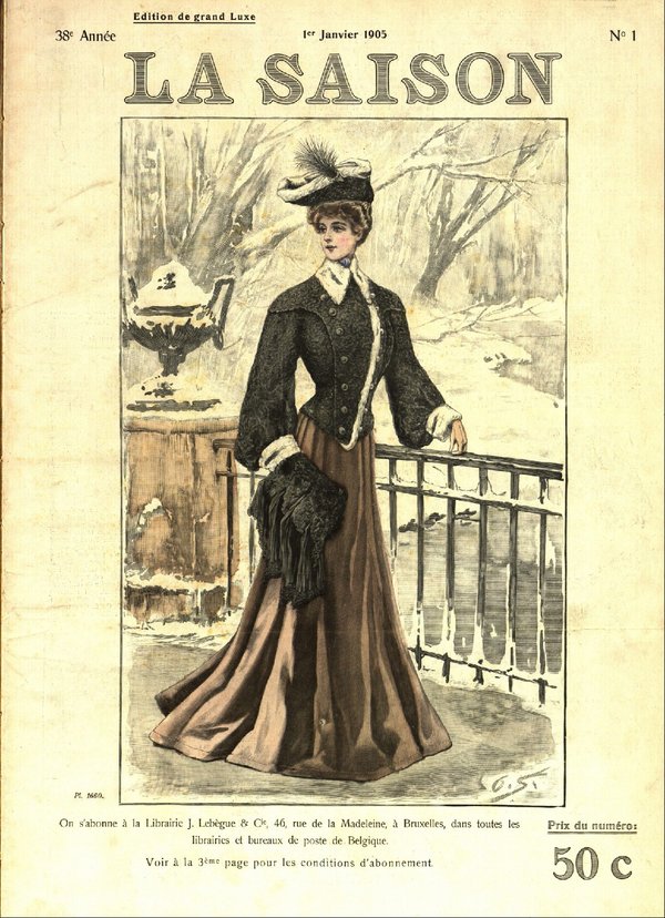 La Saison Journal Illustré Des Dames. Nos 1-24 1905, 38th Year